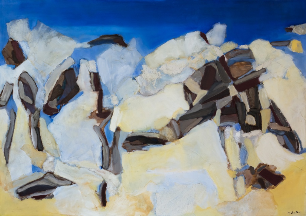 Huile espace immaginaire 3 rd